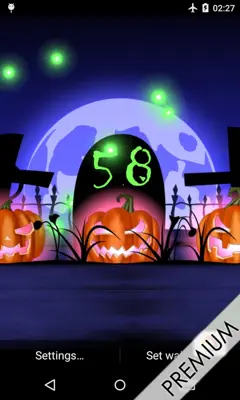 Halloween Live Wallpaper Lite android App screenshot 4