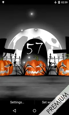 Halloween Live Wallpaper Lite android App screenshot 5